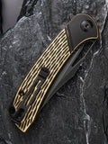 Civivi Dogma Linerlock Brass Folding Knife 2005e