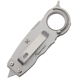 WildSteer 3C Linerlock Bead Blast Stainless Folding 14C28N Pocket Knife 3C01