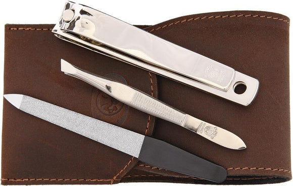 Dovo Pocket Set with Clippers tweezers and file