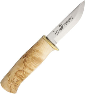 Karesuando Kniven Niibi Birch Wood Handle Stainless Fixed Blade Knife