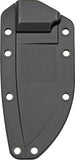 ESEE Model 3 Fixed Blade Knife Black Zytel Construct Sheath w/out Boot Clip