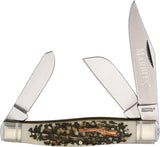 Marbles Large Stockman Imitation Stag Shotgun Shield Folding Pocket Knife