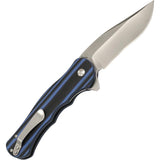 kizer dorado blue folding knife