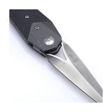 Kizer Soze  Titanium & Black Carbonfiber S35VN Blade Folding Knife 4513a2