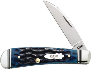 Case XX Sway Back Ocean Blue Bone Jigged Bone