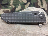 Schrade Framelock Tanto Checkered Knife - 308