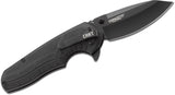 CRKT Copacetic Linerlock Black Linerlock Folding Knife 2620c