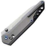 NOC Knives Axis Cam Lock Folding Titanium Knife mt0402