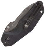 5.11 Tactical RFA A/O Partially Serrated Stainless Folding Tanto Blade Gray Handle Knife