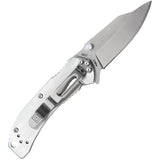 5.11 Tactical Inceptor Curia Framelock Folding Blade Black FRN Handle with Stainless Back Knife