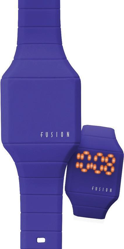 Dakota Blue Fusion Digital LED Wrist Watch Silicone w/ Pouch