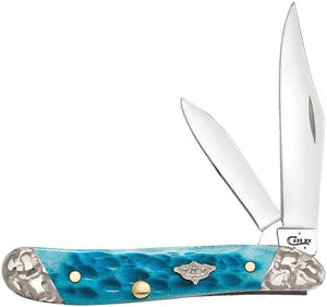 Case XX Peanut blue bone knife