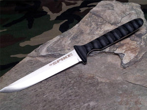 Cold Steel 8" Spike Black G10 Handle German Stainless Fixed Blade Neck Knife