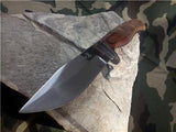 Elk Ridge Fixed Knife 9 1/2" Burl & Pakka Wood Full Tang - 559
