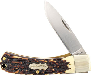 SCHRADE Uncle Henry Bruin Standard Folding 7Cr17 High Carbon Blade Pocket Knife