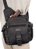 5.11 Tactical PUSH Practical Utility Shoulder Hold-All Outdoor 6L Capacity Black Pack