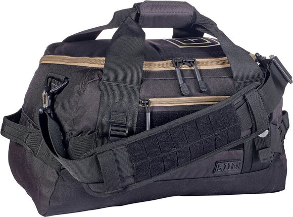5.11 Tactical NBT Mike Grab-and-Go 27L Capacity Travel Storage Black Duffel Bag