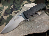 9" Tac Force Tactical Folding A/O Spring Assisted Open Satin Knife - 924MS