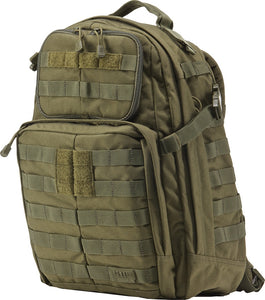 5.11 Tactical Rush 24 Outdoor Survival Hiking & Camping OD Green Backpack