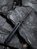 Civivi Dogma Linerlock Blue G10 & Carbon Fiber Damascus Folding Knife 2014ds2