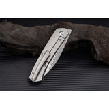 Artisan Centauri Framelock Carbon Fiber Folding Damascus Pocket Knife 1839GDCF