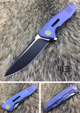 WE Knife folding 603e blue