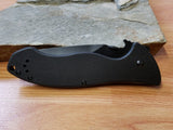 Kershaw Emerson Black CQC-9K Folding Knife Plain Edge - 6045BLK