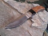 Elk Ridge Fixed Blade 7" Knife w/ Pakka & Quince Wood Handle 287