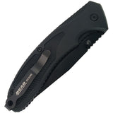 Bear Edge Sideliner Black Stainless A/O Folding Knife 61106