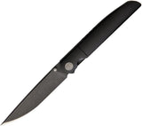WE KNIFE 8.6" 618 Black Titanium Sleek Bohler M390 Folding Pocket Knife