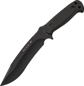 BUCK Knives 11" Reaper Fixed Drop Pt Blade Black Handle Knife