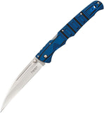 Cold Steel Frenzy II Lockback Black & Blue G10 S35VN Folding Pocket Knife