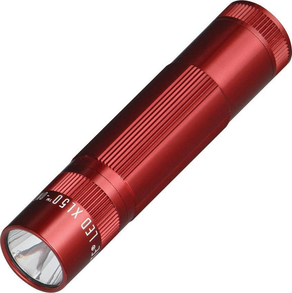 Mag-Lite XL-50 Series LED 3AAA Batteries Portable Red Aluminum Flashlight