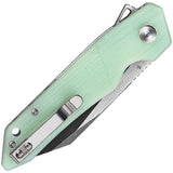 Bestech Knives Jade Barracuda Linerlock D2 Folding Black Knife g15d2