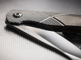 Boker Plus Gent-X Framelock Titanium 440C Stainless Folding Knife P01BO261