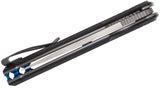 Steel Will Sargas F60 Linerlock Black Folding Knife f6010