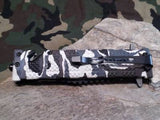 Tac Force Folding Pocket Knife 2-Tone Winter Camo Rescue 710DW
