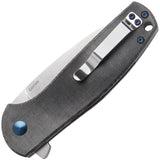 Kizer Cutlery Gemini Micarta Folding Pocket Knife 3471n3