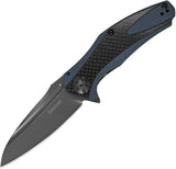 Kershaw Natrix Carbon Fiber Black TiCN 8Cr13Mov Stainless Folding Knife