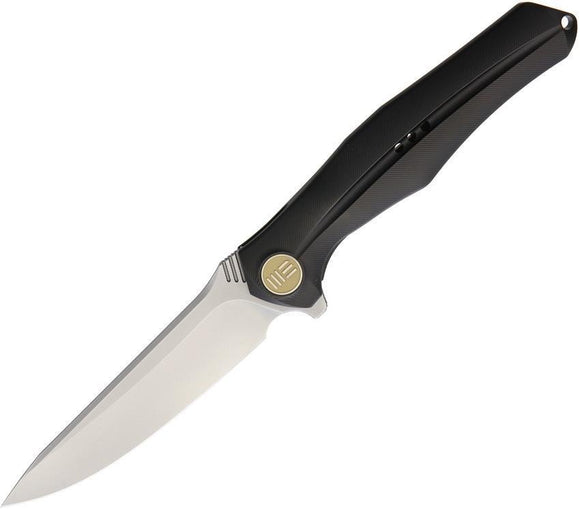 WE KNIFE Co Integral Black Folding Titanium Pocket Knife Boehler m390 Blade