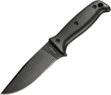 Boker Magnum Camp Black Full Tang Camping Fixed Blade Knife