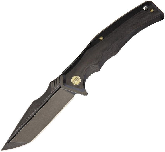 WE KNIFE Co THRAEX Black G10 Handle Folding Knife