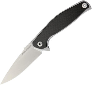 Real Steel Sea Eagle Linerlock Carbon Fiber Knife