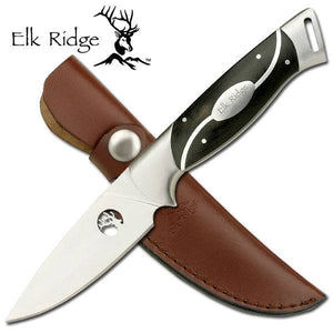 Elk Ridge Tom Anderson Europa 8" Hunting Knife W/ Black Wood Handle TA32