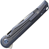 WE KNIFE CO Array Framelock Blue Titanium Handle 2-Tone Folding Blade Knife 718A