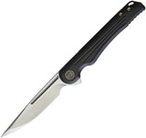 We Knife Co Array Framelock Black Titanium Handle CPM S35VN Folding Knife