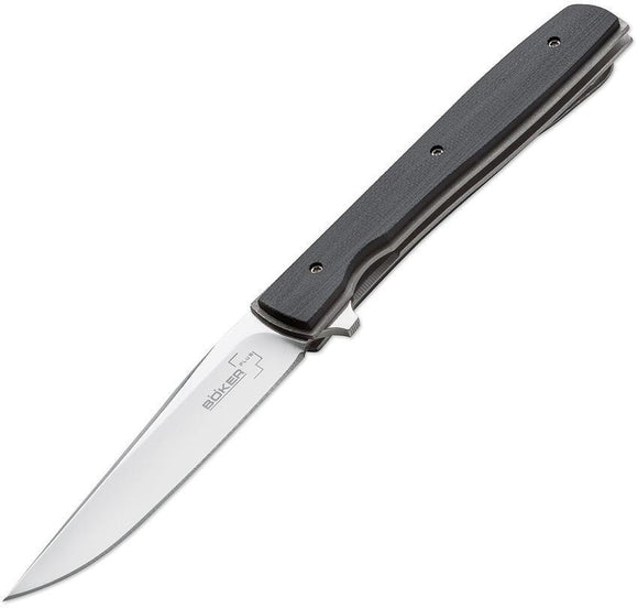 Boker Plus Urban Trapper Brad Zinker Design VG-10 Black G-10 Folding Knife