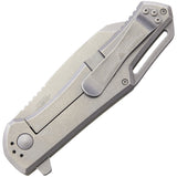 Ka-Bar Jarosz Framelock AUS-8A Wharncliffe Tan G10 Folding Pocket Knife Closed