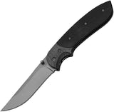 Browning Vortex Bird & Trout Black G10 Handle Stainless Folding Blade Knife