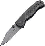 Boker Plus Scoundrel Framelock VG-10 Milled Design Gray Titanium Folding Knife